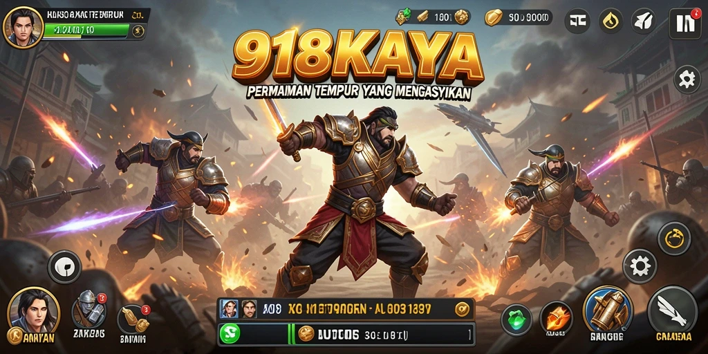 Gameplay TPS yang intens dan penuh aksi dari 918KAYA.