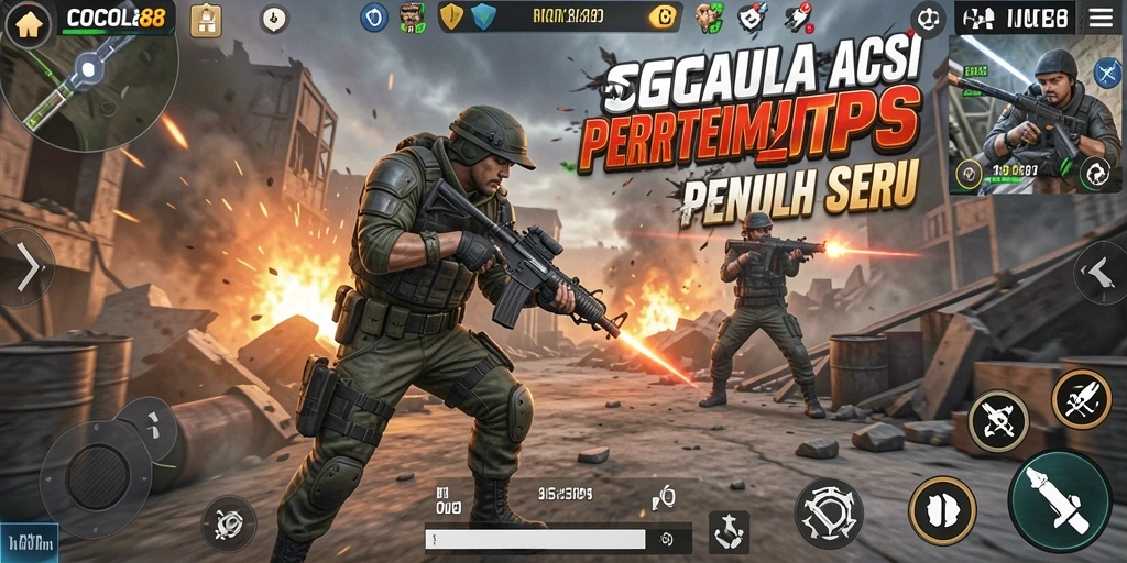 Tampilan gameplay COCOL88 yang penuh aksi dan menarik.
