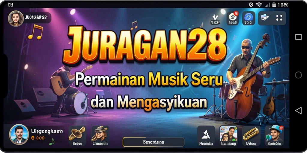 Tampilan seru gameplay JURAGAN28 yang mengasyikkan.
