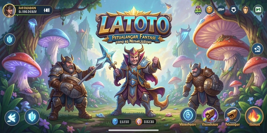 Tampilan gameplay menakjubkan dengan aksi RPG yang seru.