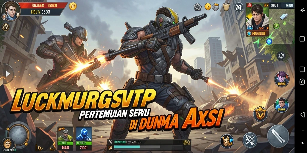 Tampilan gameplay LUCKSVIP yang penuh aksi dan ketegangan.