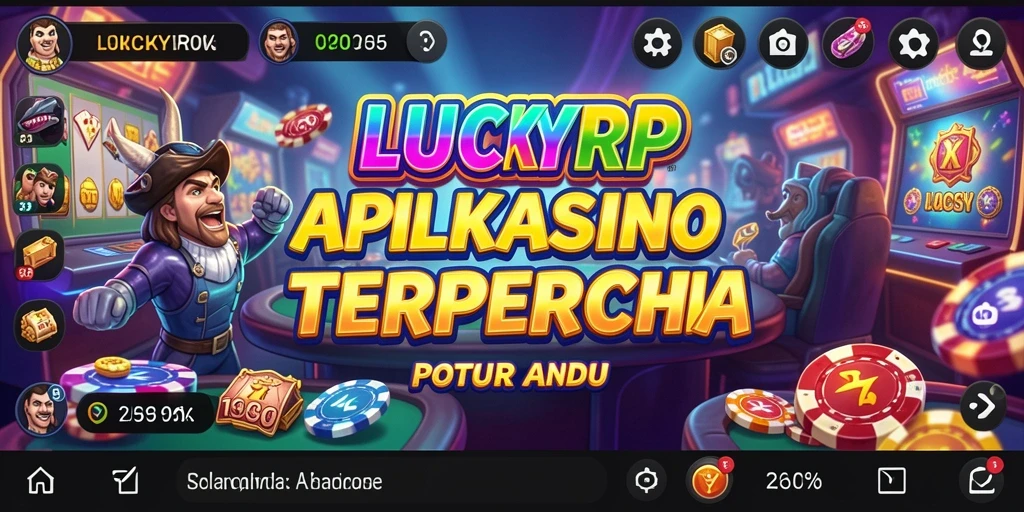 Screenshot gameplay LUCKYRP yang memperlihatkan keseruan menjelajahi kasino.