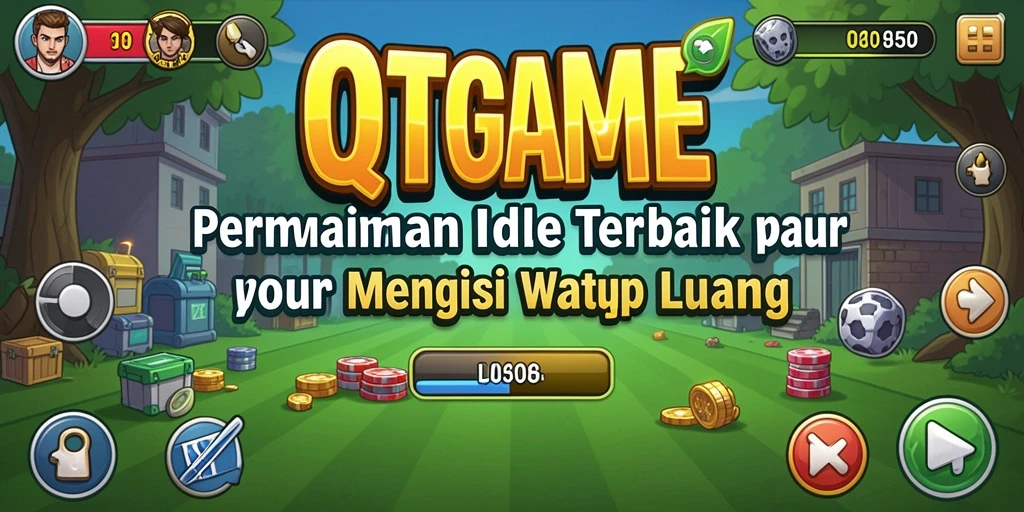 Screenshot QTGAME menampilkan gameplay Idle yang menarik.