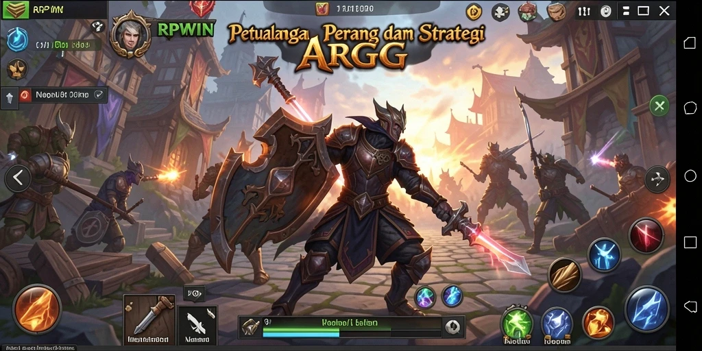 Gameplay seru ARPG dengan grafik yang memukau.