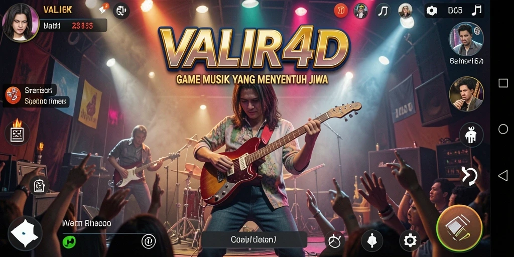 Tampilan gameplay VALIR4D yang dinamis dan menarik.