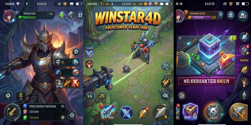 Tampilan antarmuka WINSTAR4D yang intuitif dan modern.